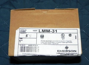 CONECTORES RECTOS EMERSON 1" LMM31 (CAJA de 4) *Envío gratuito* - Imagen 1 de 3
