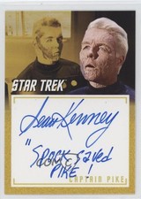 2018 Star Trek: The Original Series Captain's Collection Sean Kenney Auto 02ws