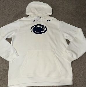 Penn State Nittany Lions Men's Nike Club Fleece Hoodie Sweatshirt NWT • SIZE XL