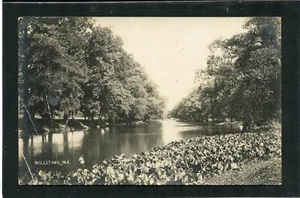 (8051) PHOTO P/C 1909 MILLSTONE, NJ "MILLSTONE RIVER"  RPPC - Picture 1 of 2