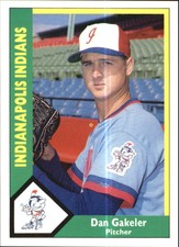 1990 Indianapolis Indians CMC #6 Dan Gakeler