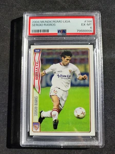 Sergio Ramos PSA 6 Mundicromo 2004 Rookie Card #144 Sevilla - Zdjęcie 1 z 7