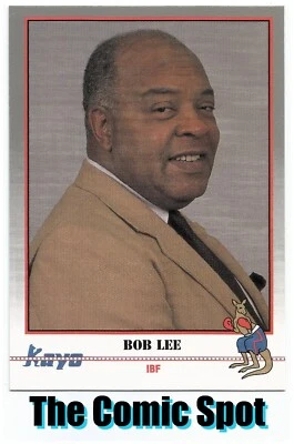 1991 KAYO ROUND ONE ~ BOB LEE #158 ~ RC ROOKIE CARD ~ IBF BOXING PRESIDENT - Image 1 of 3