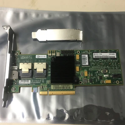 LSI Logic MegaRAID MR SAS 8708EM2 128MB SAS/SATA RAID CONTROLLER L3-01144-07B - Image 1 of 3