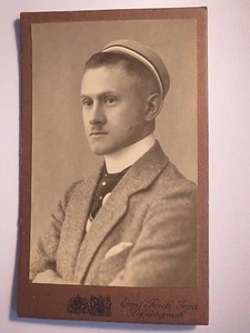 Landsmannschaft Rhenania Jena - WS 1921/22 - Günther Frantzioch / CDV Studentika - Bild 1 von 2