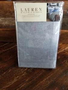 New Lauren Ralph Lauren Jermyn Street Gray Flannel Euro Sham 26x26 - Picture 1 of 5
