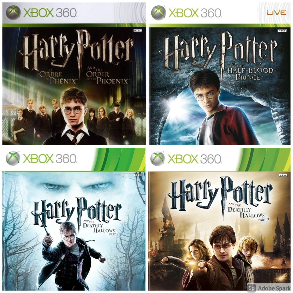 Harry Potter Xbox 360 Retro Games - Choose Your Game - Complete Collection - Image 1 of 4