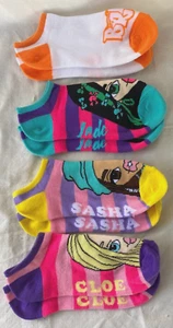 4 PRS..BRATZ..TOBILLO.. CALCETINES..CLOE, JADE, SASHA..NUEVO..MUJER TALLA 4-10 - Imagen 1 de 1
