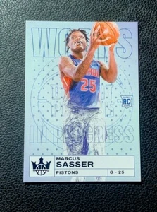 2023-24 Court Kings #27 Marcus Sasser Rookie Works in Progress Sapphire /25 - Picture 1 of 2