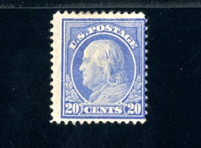 USAstamps Unused FVF US Series of 1912 Franklin Scott 419 OG MHR - Image 1 of 2