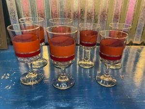 7 Libbey Brandywine Goblets 10 oz 8 oz - Picture 1 of 2