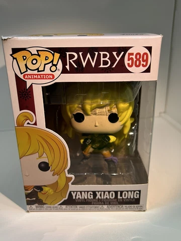 Funko Animation Anime RWBY Yang Xiao Long #589 Vinyl Figure Vaulted W/Protector Cover