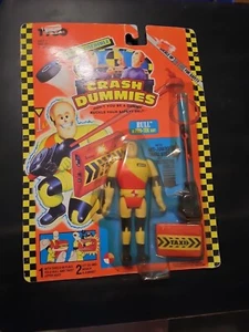 FIGURA DE TORO TYCO CRASH DUMMIES en TRAJE PRO-TEK 1992 NUEVO en TARJETA con Anti Junkbot - Imagen 1 de 2