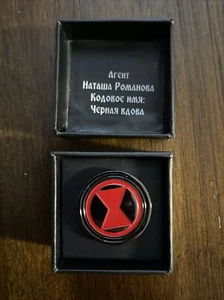 Loot Crate Exclusive Black Widow Pin Marvel Gear Goods - Picture 1 of 1