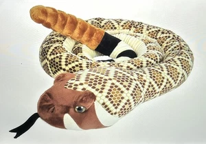 Peluche Wild Republic Snake Super Jumbo Western Diamondback - 113" Nuevo Sellado - Imagen 1 de 4