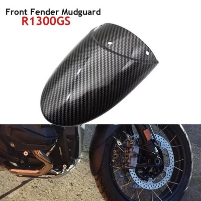 Guardabarros delantero de fibra de carbono para BMW GS1300 R1300GS extensión protector contra salpicaduras Foto 1 de 4