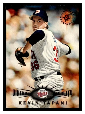 Kevin Tapani #58 1995 Stadium Club Virtual Reality Minnesota Twins - Image 1 of 2