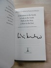 Laszlo Krasznahorkai Autogramm signed Buch A Mountain Nobelpreis Literatur 2025