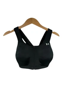 Under Armour Damen Sport-BH schwarz Eclipse High-Impact Zip XL 38-40 - Bild 1 von 5