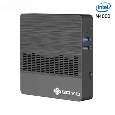 Mini PC: Potente 6 GB de RAM, 64 GB EMMC, Intel N4000, Windows 11 - Compacto e ideal  Foto 1 de 4