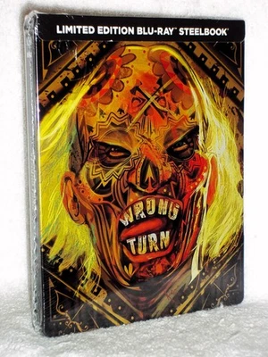 Wrong Turn (Blu-ray, 2018, STEELBOOK) Eliza Dushku Emmanuelle Chriqui horror  - Image 1 of 4