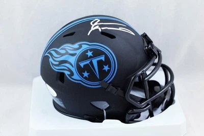 Jevon Kearse Autographed Tennessee Titans Eclipse Mini Helmet- JSA W Auth *White - Image 1 of 4