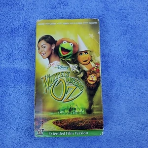 Disney Muppets Wizard of OZ VHS Extended Film Version Ashanti Rare HTF - Picture 1 of 11