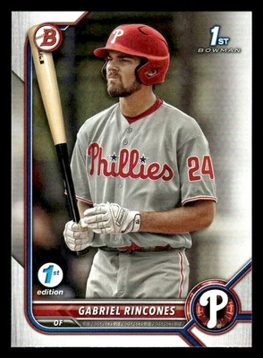 2022 Bowman Draft 1st Edition #BD-142 Gabriel Rincones - Image 1 of 2