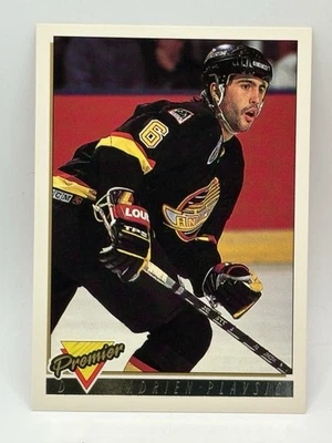 1993-94 Topps Premier - Adrien Plavsic #201 Gold Premier - Image 1 of 2