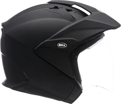 Bell Mag-9 Open Face Motorcycle Helmet (Matte Black) - Image 1 of 4