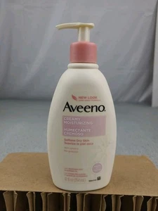 Aveeno Cremoso Hidratante Aceite Corporal Piel Seca Calmante Avena Almendra Loción Perfumada - Imagen 1 de 7