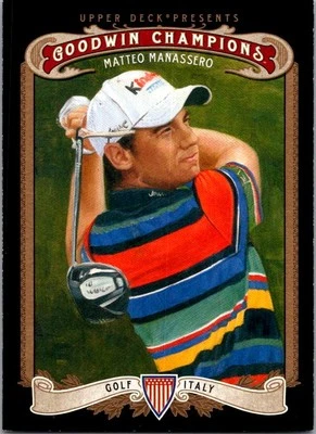 2012 Upper Deck Goodwin Champions #61 Matteo Manassero - Image 1 of 2