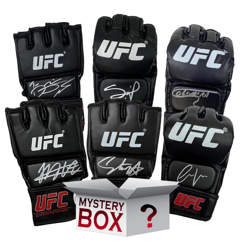 Autographed/Signed UFC MMA Glove Mystery Box with PSA JSA or Beckett COA - Image 1 of 1