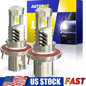H13 LED Headlight Bulbs Conversion Kit High Low Beam 6000K Super Bright White - Picture 1 of 13