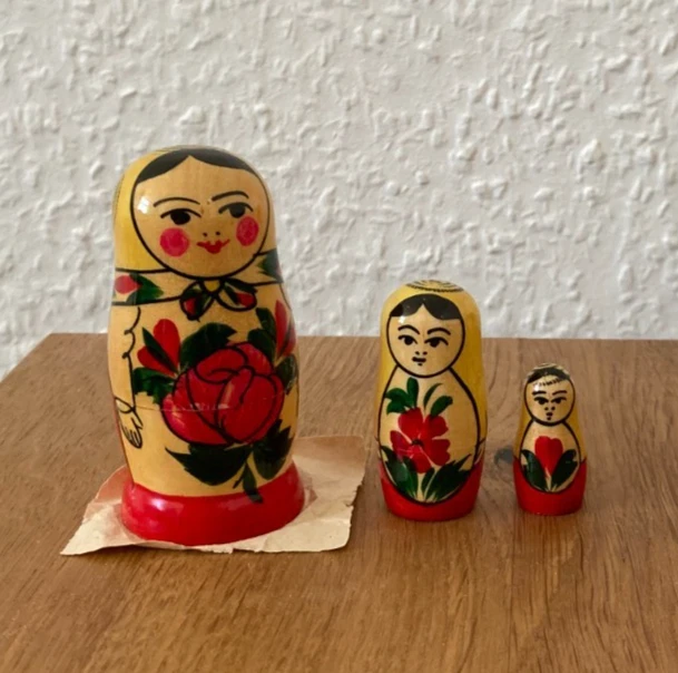 Federmäppchen Mit Russischen Puppen-Motiv – Vielseitig Als Kosmetiktasche Oder Kulturbeutel Nutzbar