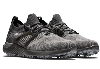 Footjoy HyperFlex Golf Shoes 51081 Wide Width Charcoal/Gray - Image 1 of 4