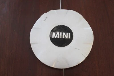 2007-2013 Mini Cooper 15" 6 Spoke Wheel Center Caps Silver Used OEM 6770999 - Image 1 of 4