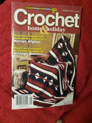 Crochet Home & Holiday Booklet, September 2001 #84 - Image 1 of 2