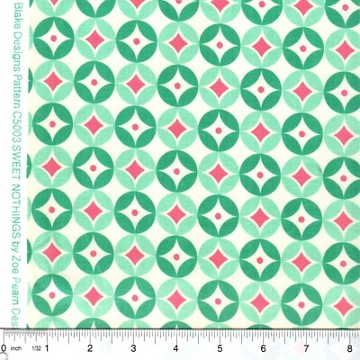 Sweet Nothings Cathedral Diamonds Riley Blake Brown 100% Cotton Fabric 1/4 yard - Image 1 of 2