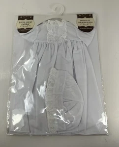 Little House On The Prairie 18 Zoll Puppensammlung weißes Kleid & Haube - Bild 1 von 6