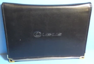FUNDA DE CUERO DOBLE PLIEGUE LEXUS PARA MANUAL DEL PROPIETARIO GUÍA DEL OPERADOR GUÍA DEL USUARIO - Imagen 1 de 3