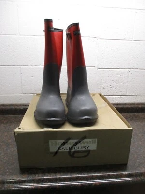 Botas de borracha de segurança dielétrica Salisbury-21405WT 17"" vermelha e preta HR tamanho-16 - Imagem 1 de 4