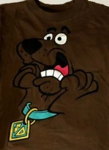Scooby-Doo Short sleeve Tee shirt size 8 M 10 12 L 14-16 XL New Child Dog Brown - Picture 1 of 1