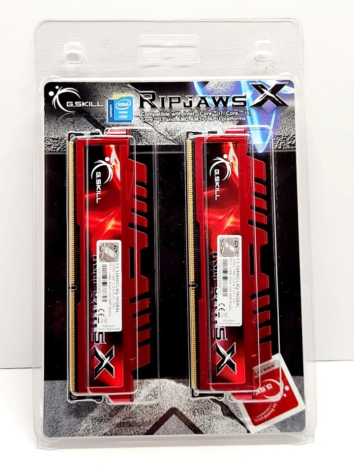 G.SKILL Ripjaws X Series 16GBXL (4x4GB) DDR3 1600 (PC3 12800)  - Image 1 of 4
