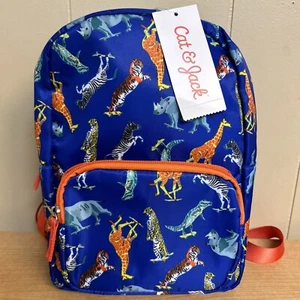 Cat and jack kids backpack zoo animals NWT - Picture 1 of 6
