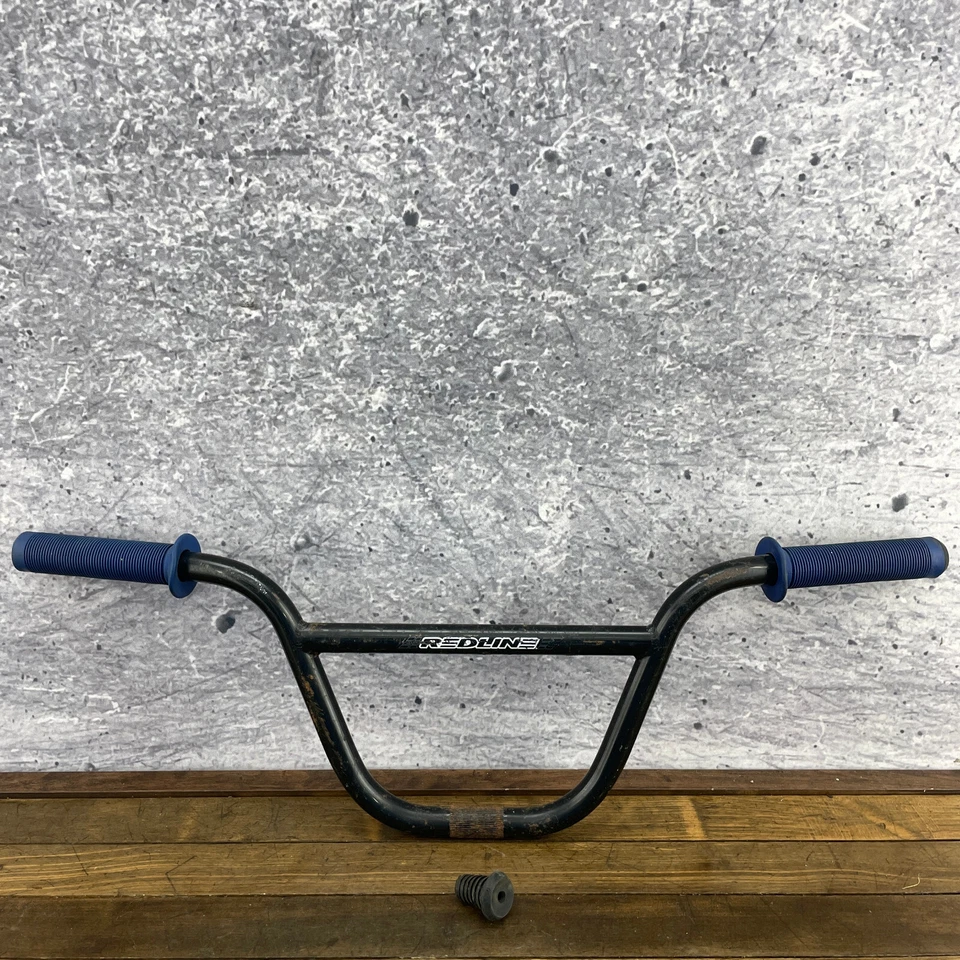 Redline BMX Handlebars Fits Old Mid School BMX Bar 28" 8.5" Rise 2pc Cruiser A2 - Image 1 of 4
