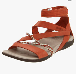Merrell Henna Strap Sandals Comfort Colour Lychee Size 8 US Women’s 