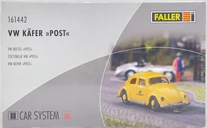 Faller Car System H0 161442 VW Käfer "Post" NEU & OVP - Picture 1 of 3