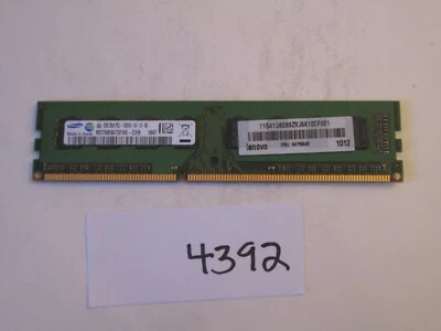 Samsung M378B5673FH0-CH9 2Gb PC3-10600 1333Mhz DDR3 Desktop Memory RAM (4392) - Image 1 of 2