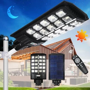 1000W Solar Street Light Outdoor Motion Sensor 80000LM Waterproof Solar Security - Picture 1 of 7